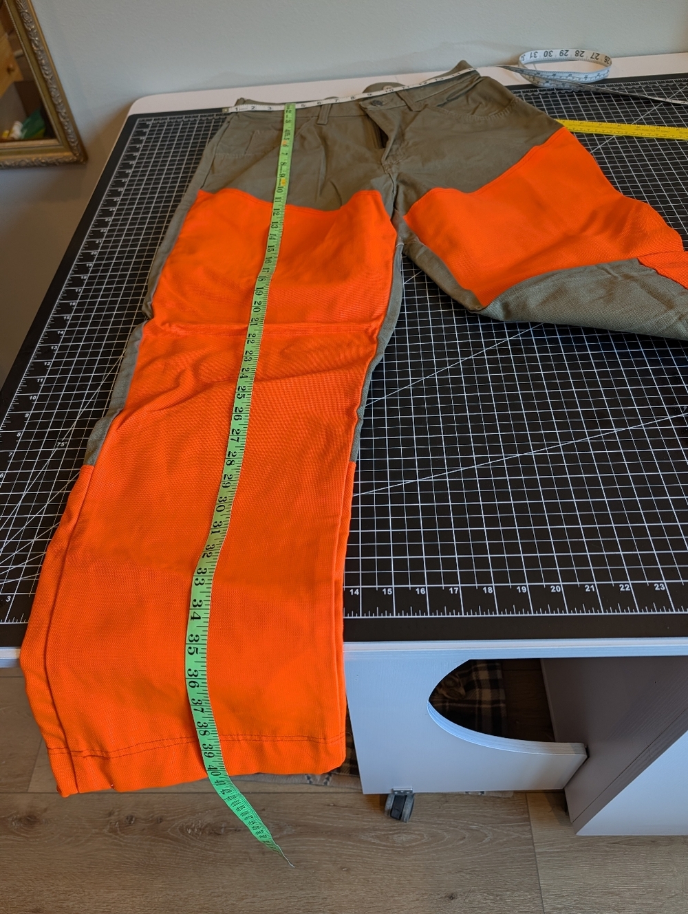 Wrangler Men's Hi-Vis Orange Hunting/Work Pants